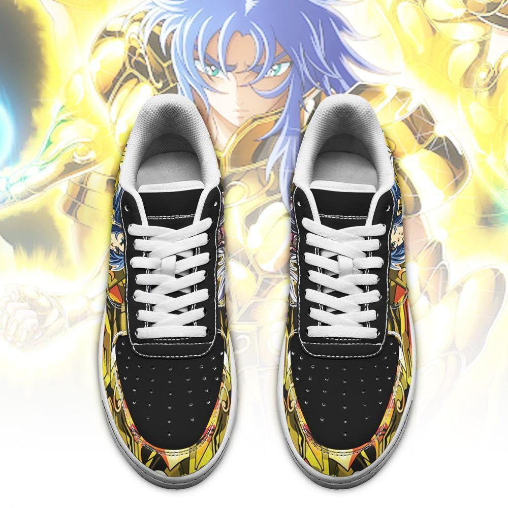 Baskets Anime Gemini Saga en Cuir Chaussures Basses Unisexes Anime Manga
