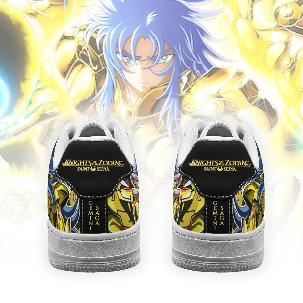 Baskets Anime Gemini Saga en Cuir Chaussures Basses Unisexes Anime Manga