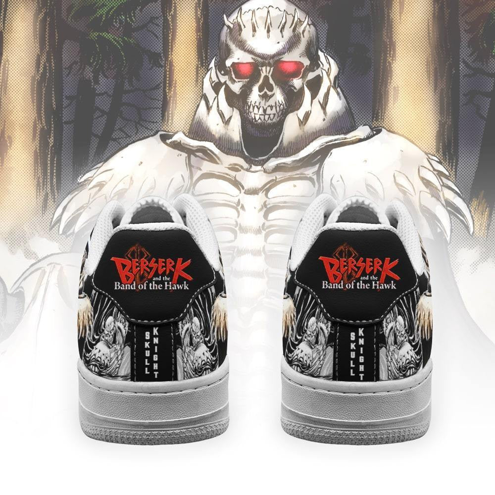 Baskets Anime Skull Knight en Cuir Chaussures Basses Unisexes Anime Manga