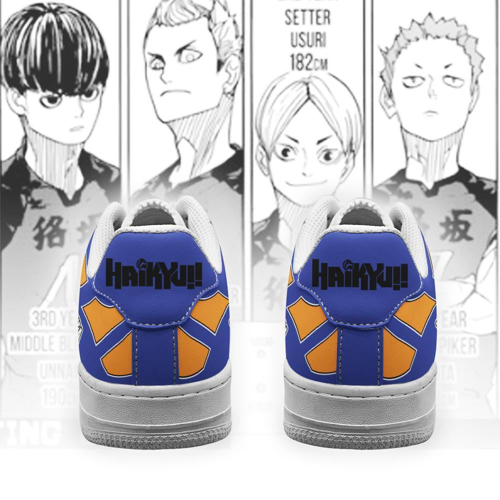 Baskets Anime Mujinazaka High en Cuir Chaussures Basses Unisexes Anime Manga