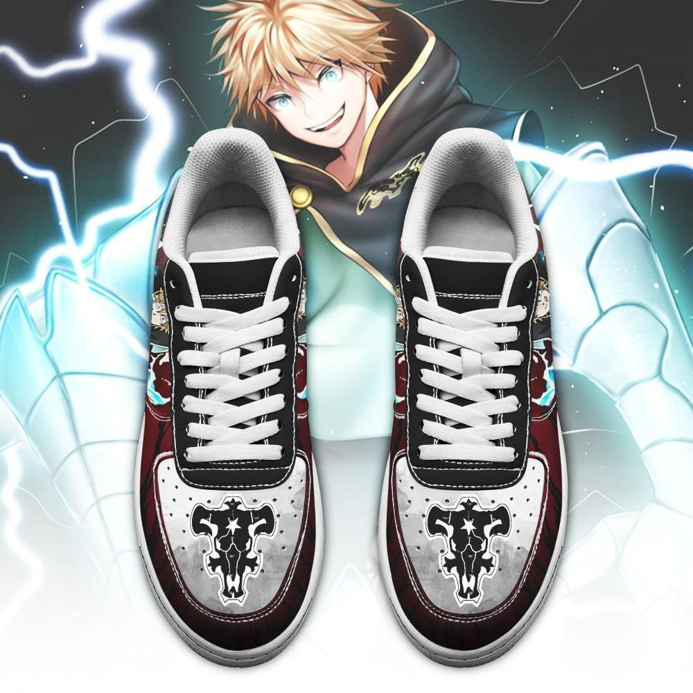 Baskets Anime Luck Voltia en Cuir Chaussures Basses Unisexes Anime Manga