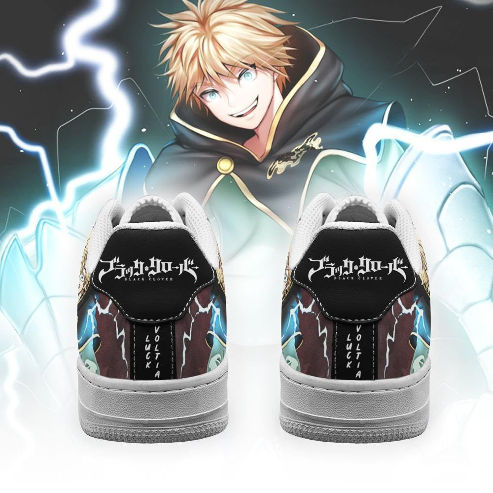 Baskets Anime Luck Voltia en Cuir Chaussures Basses Unisexes Anime Manga