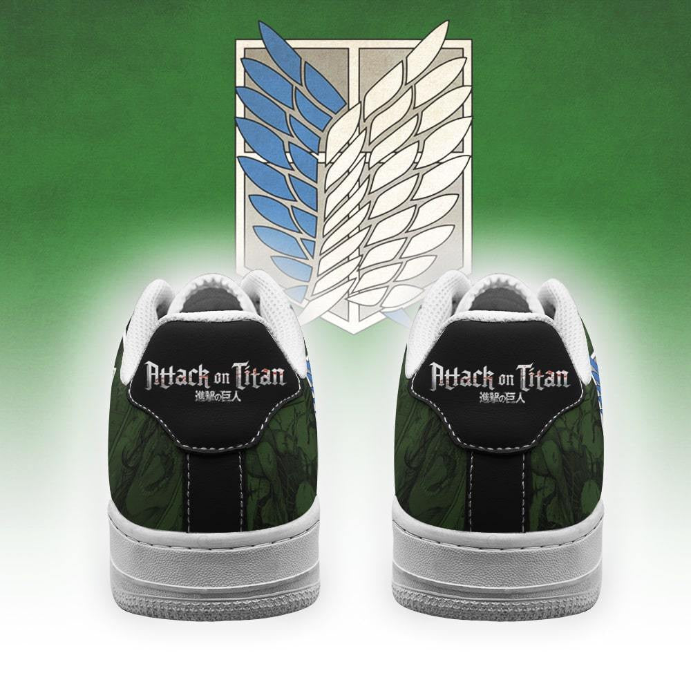 Baskets Anime Scout Regiment en Cuir Chaussures Basses Unisexes Anime Manga