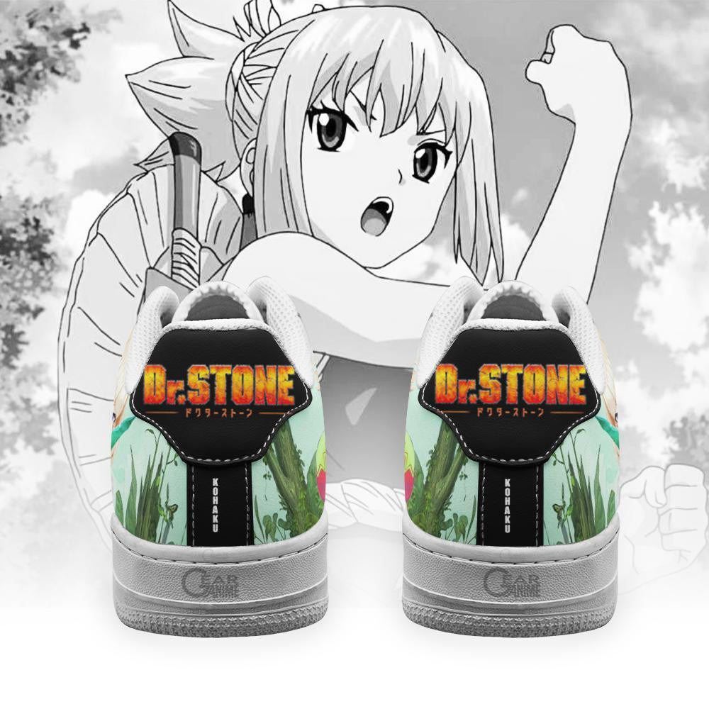 Baskets Anime Dr. Stone Kohaku en Cuir Chaussures Basses Unisexes Anime Manga