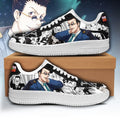 Baskets Anime Leorio en Cuir Chaussures Basses Unisexes Anime Manga