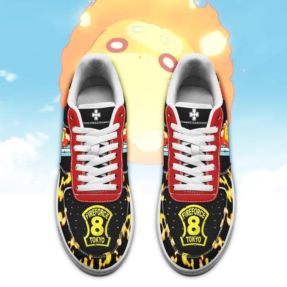 Baskets Anime Mera Mera en Cuir Chaussures Basses Unisexes Anime Manga