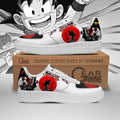 Baskets Anime Kids Goku Custom Low-Top Leather Sneakers Japanese Style en Cuir Chaussures Basses Unisexes Dragon Ball