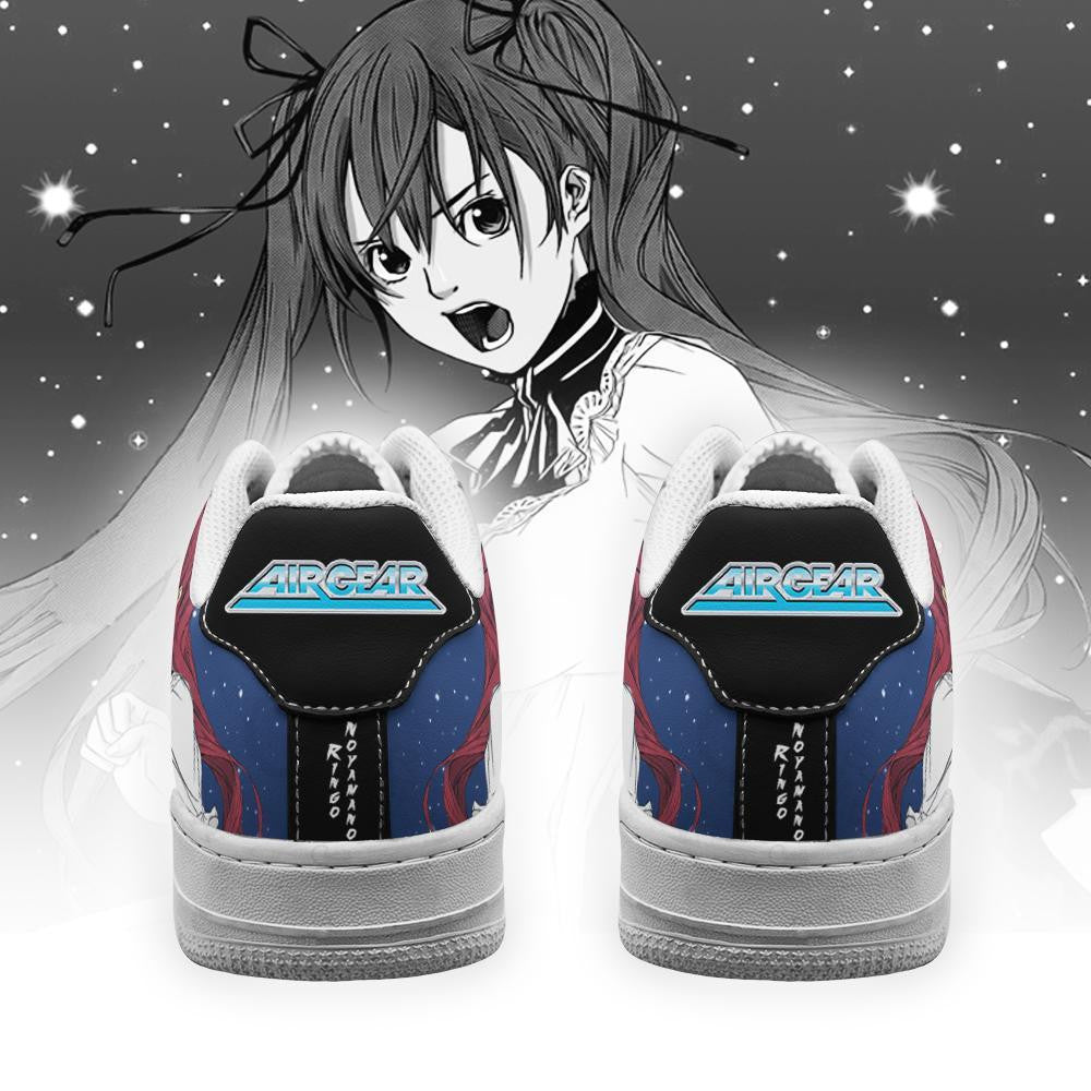 Baskets Anime Ringo Noyamano Air Gear en Cuir Chaussures Basses Unisexes Anime Manga