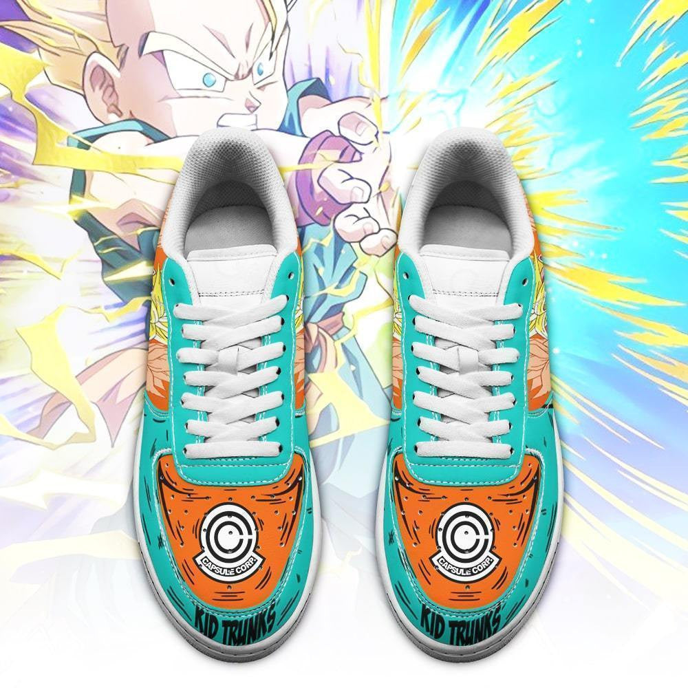 Baskets Anime Kid Trunks en Cuir Chaussures Basses Unisexes Anime Manga