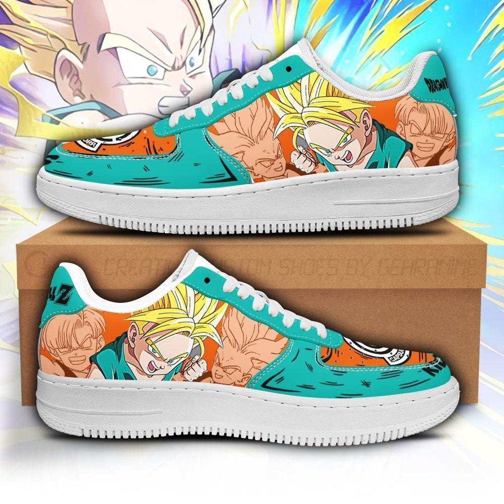 Baskets Anime Kid Trunks en Cuir Chaussures Basses Unisexes Anime Manga