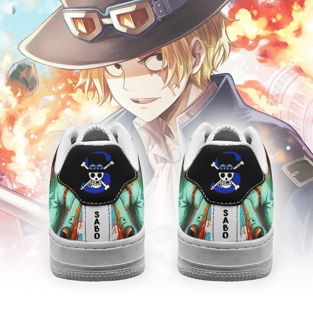 Baskets Anime Sabo en Cuir Chaussures Basses Unisexes Anime Manga