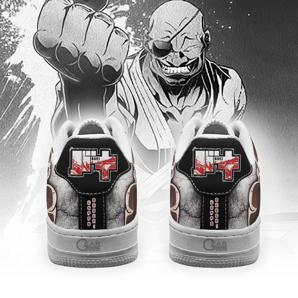 Baskets Anime Doppo Orochi en Cuir Chaussures Basses Unisexes Anime Manga