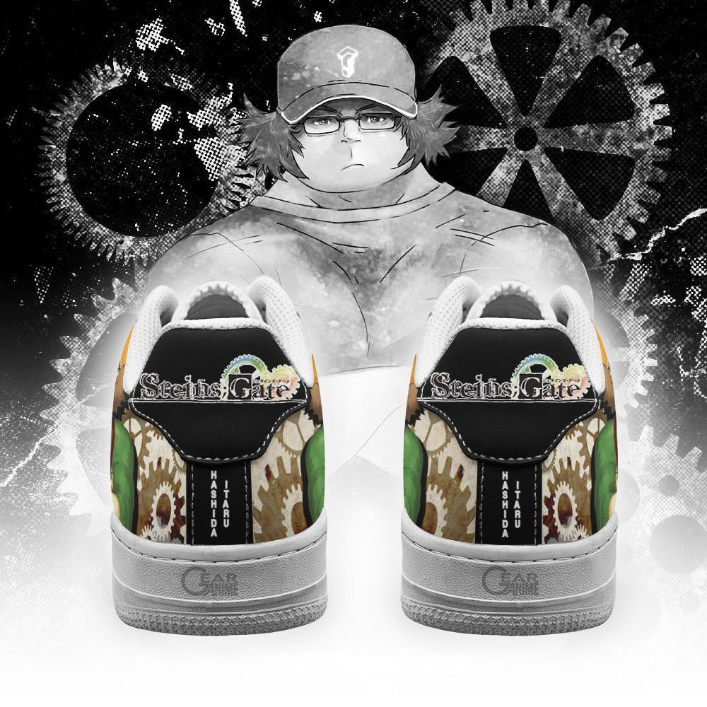 Baskets Anime Itaru Hashida en Cuir Chaussures Basses Unisexes Anime Manga