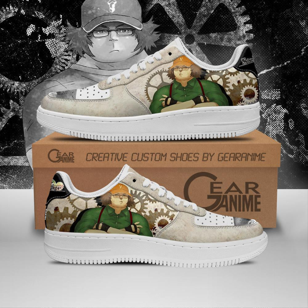 Baskets Anime Itaru Hashida en Cuir Chaussures Basses Unisexes Anime Manga