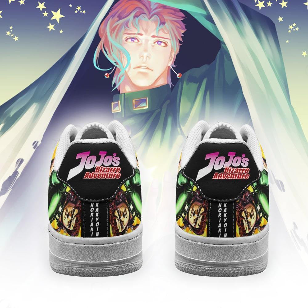 Baskets Anime Noriaki Kakyoin en Cuir Chaussures Basses Unisexes Anime Manga