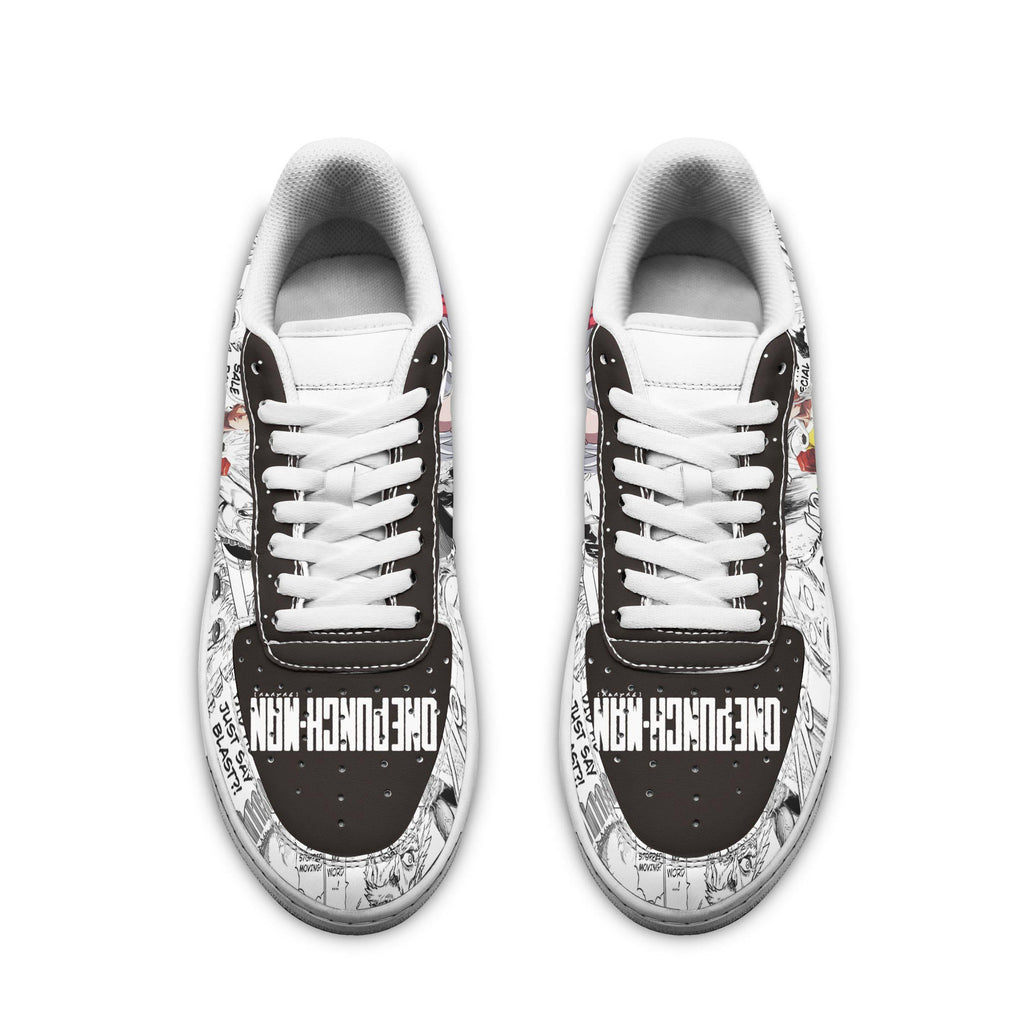 Baskets Anime One Punch Man en Cuir Chaussures Basses Unisexes Anime Manga