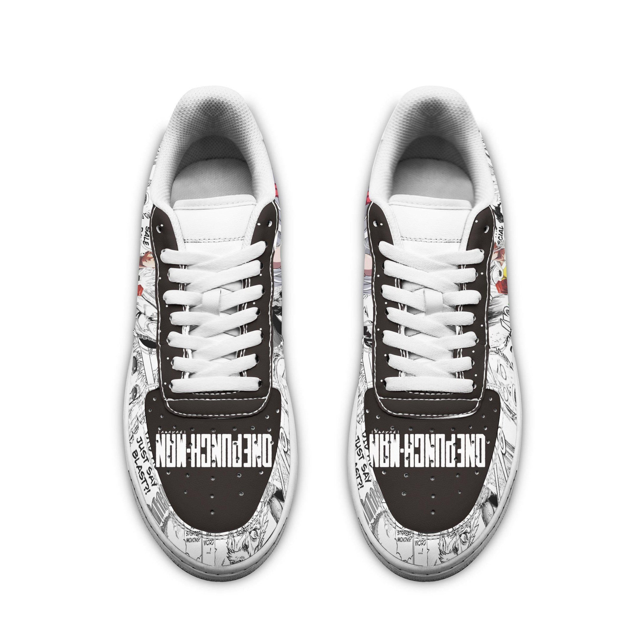 Baskets Anime One Punch Man en Cuir Chaussures Basses Unisexes Anime Manga