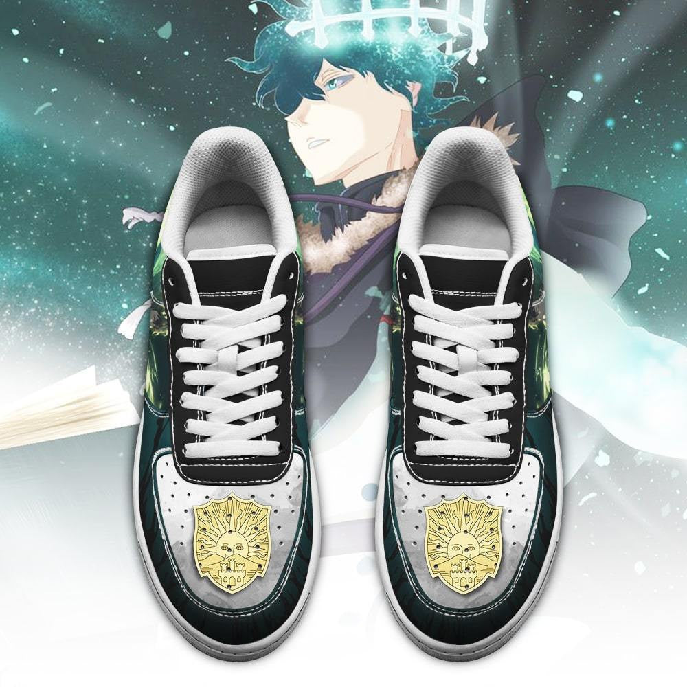 Baskets Anime Yuno en Cuir Chaussures Basses Unisexes Anime Manga