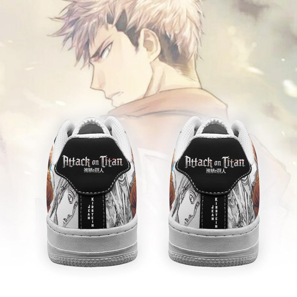 Baskets Anime Jean Kirstein en Cuir Chaussures Basses Unisexes Anime Manga