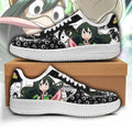 Baskets Anime Tsuyu Asui en Cuir Chaussures Basses Unisexes Anime Manga