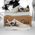 Baskets Anime Mayuri Shiina en Cuir Chaussures Basses Unisexes Anime Manga