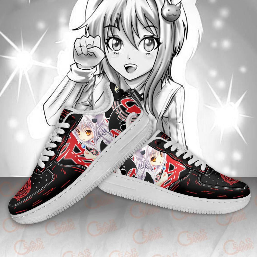 Baskets Anime DxD Koneko en Cuir Chaussures Basses Unisexes Anime Manga
