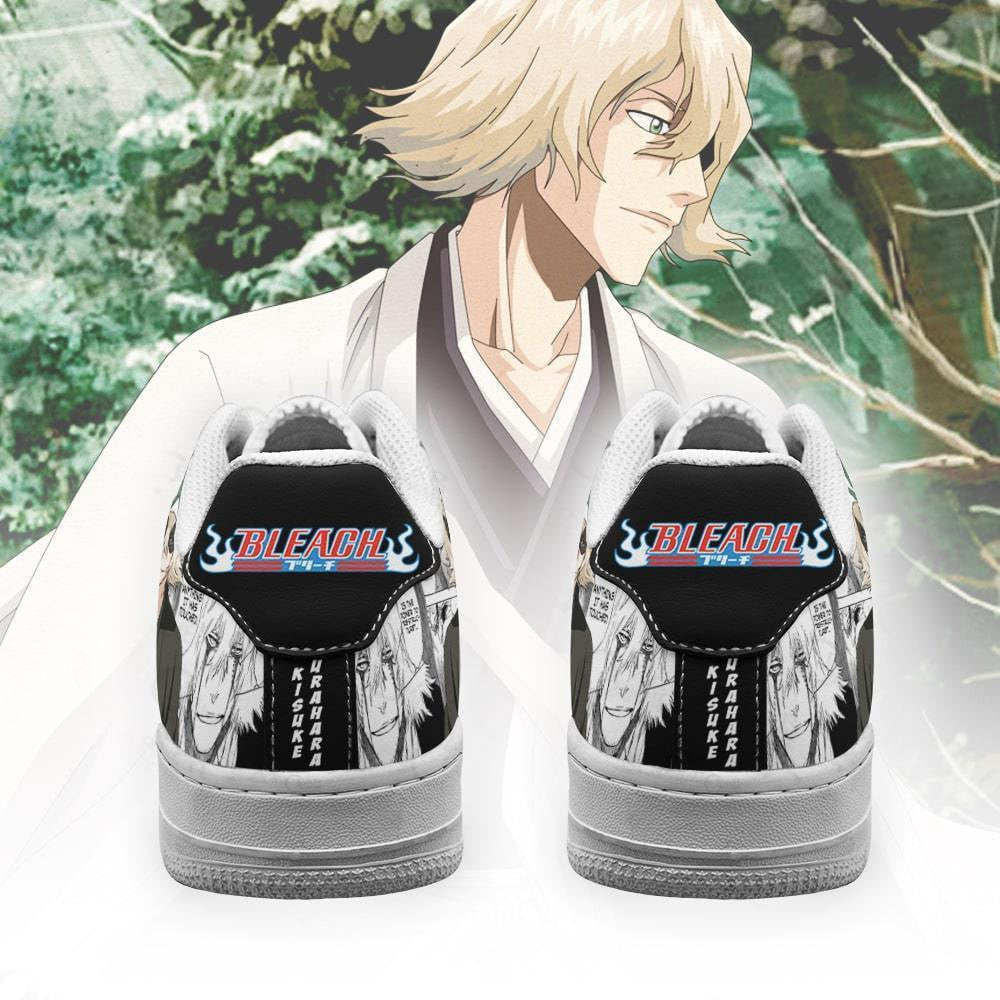 Baskets Anime Urahara Kisuke en Cuir Chaussures Basses Unisexes Anime Manga