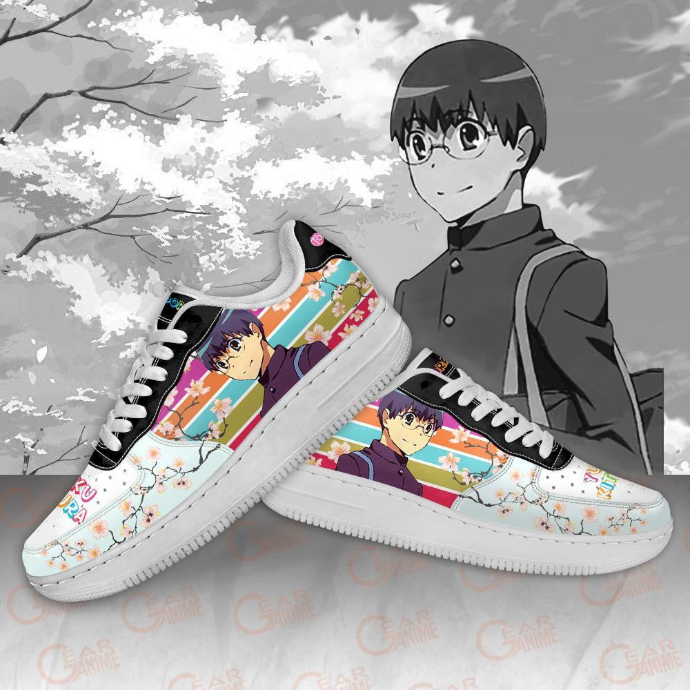 Baskets Anime Yusaku Kitamura en Cuir Chaussures Basses Unisexes Anime Manga