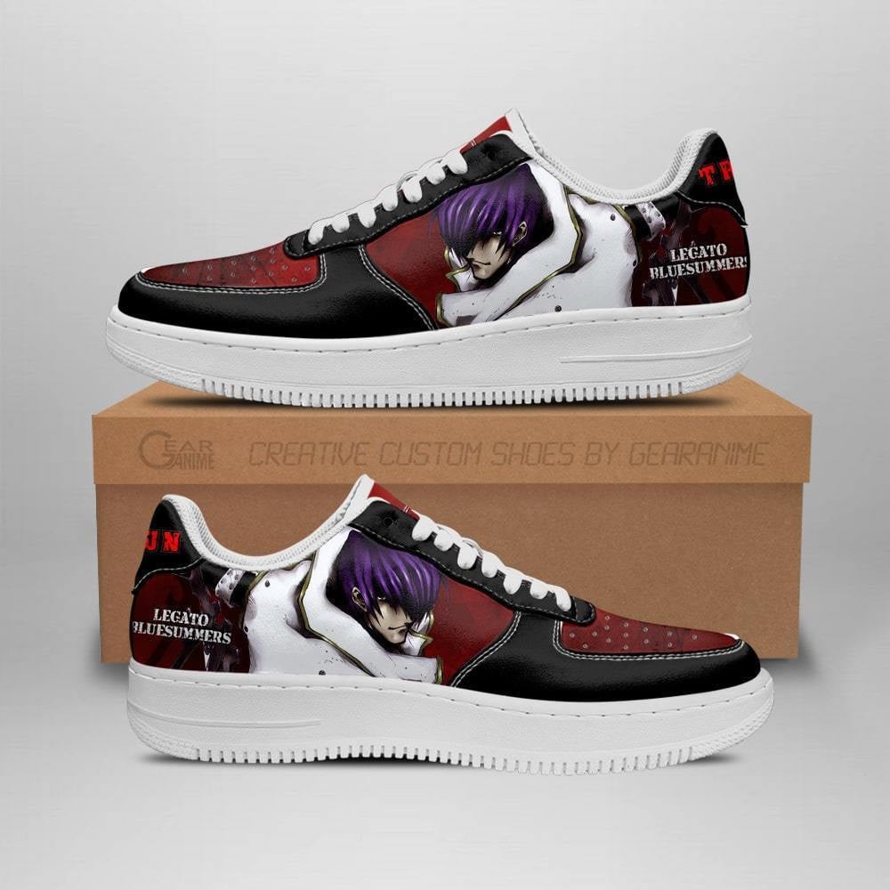 Baskets Anime Legato Bluesummers en Cuir Chaussures Basses Unisexes Anime Manga