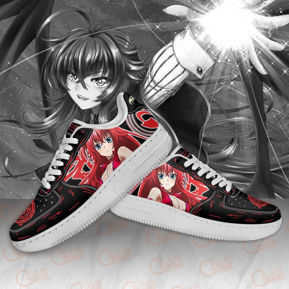 Baskets Anime DxD Rias en Cuir Chaussures Basses Unisexes Anime Manga