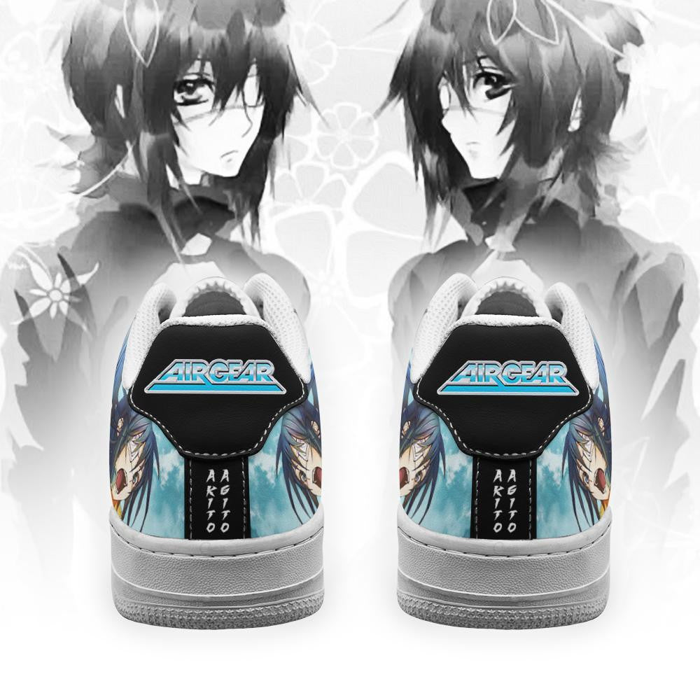 Baskets Anime Fang King Akito Agito Air Gear en Cuir Chaussures Basses Unisexes Anime Manga