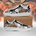 Baskets Anime Muhammad Avdol en Cuir Chaussures Basses Unisexes Anime Manga