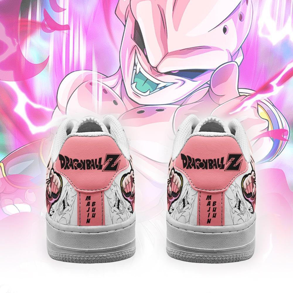 Baskets Anime Majin Buu en Cuir Chaussures Basses Unisexes Anime Manga