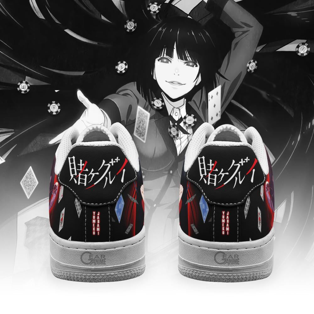Baskets Anime Yumeko Jabami en Cuir Chaussures Basses Unisexes Anime Manga