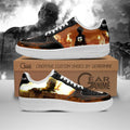 Baskets Anime Eren and Colossal Titan en Cuir Chaussures Basses Unisexes Attack on Titan