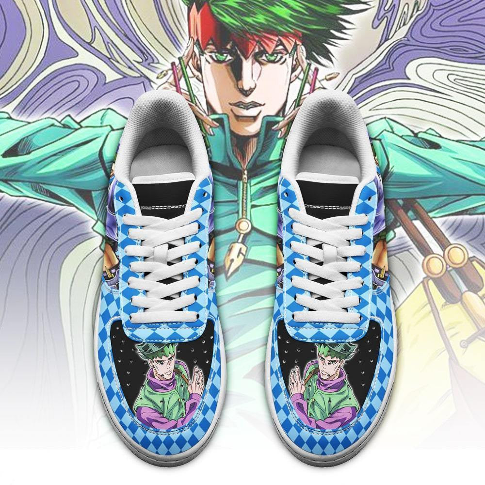 Baskets Anime Rohan Kishibe en Cuir Chaussures Basses Unisexes Anime Manga
