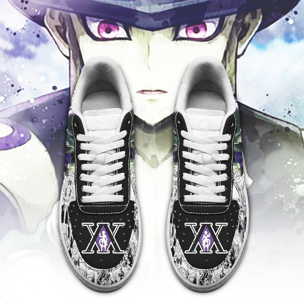 Baskets Anime Meruem en Cuir Chaussures Basses Unisexes Anime Manga