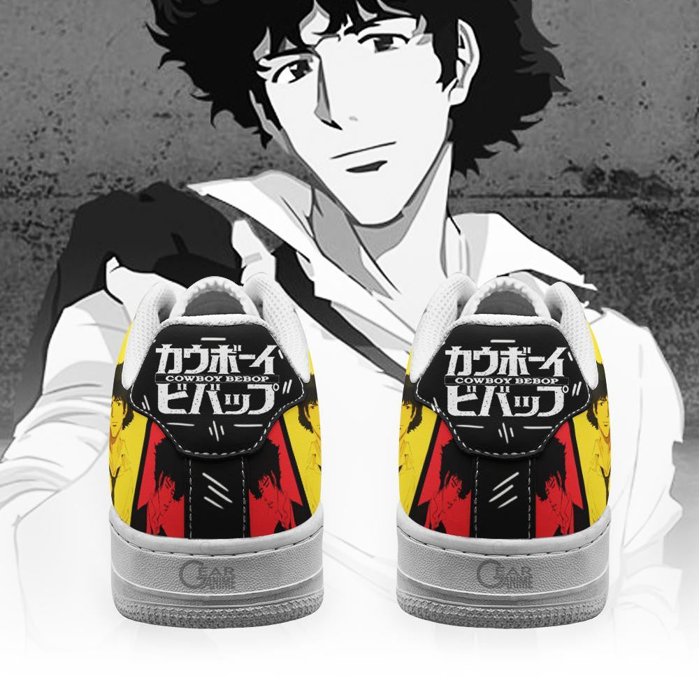 Baskets Anime Spike Spiegel en Cuir Chaussures Basses Unisexes Anime Manga