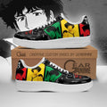 Baskets Anime Spike Spiegel en Cuir Chaussures Basses Unisexes Anime Manga