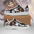 Baskets Anime AOT Eren en Cuir Chaussures Basses Unisexes Attack on Titan