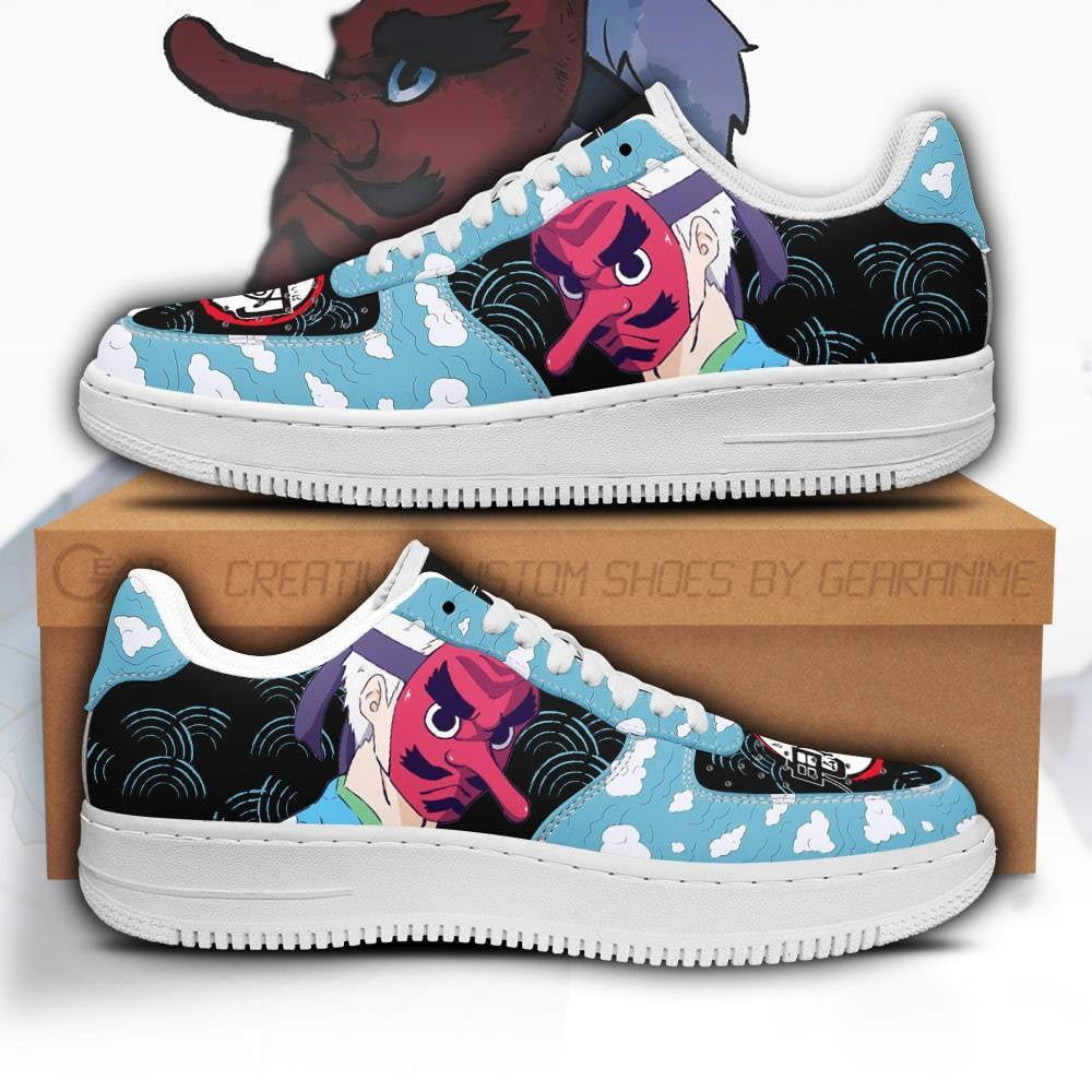 Baskets Anime Sakonji en Cuir Chaussures Basses Unisexes Anime Manga