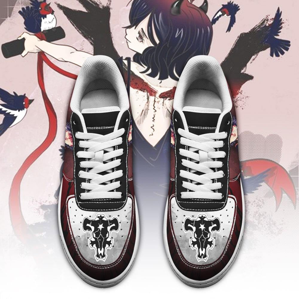 Baskets Anime Nero en Cuir Chaussures Basses Unisexes Anime Manga
