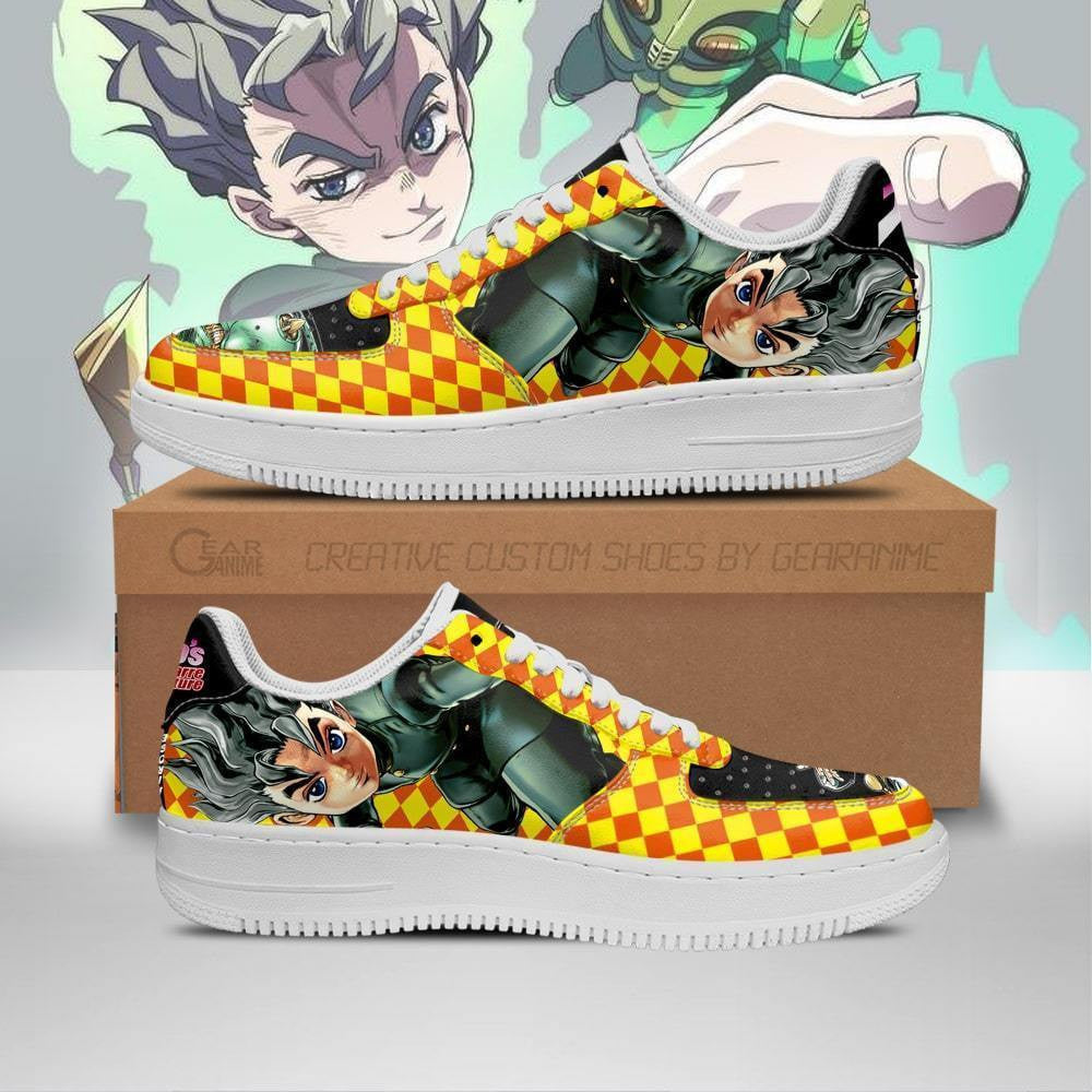 Baskets Anime Koichi Hirose en Cuir Chaussures Basses Unisexes Anime Manga