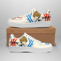 Baskets Anime Code 666 Zorome en Cuir Chaussures Basses Unisexes One Piece