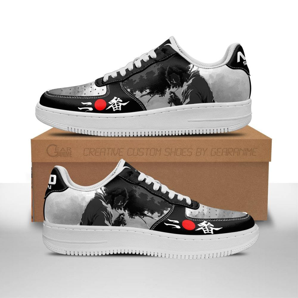 Baskets Anime Ninja Ninja en Cuir Chaussures Basses Unisexes Anime Manga