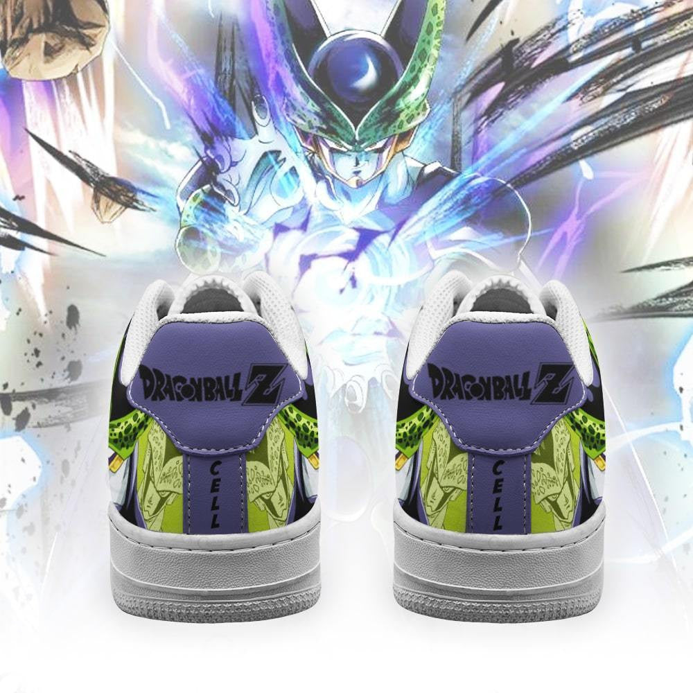 Baskets Anime Super Cell en Cuir Chaussures Basses Unisexes Anime Manga