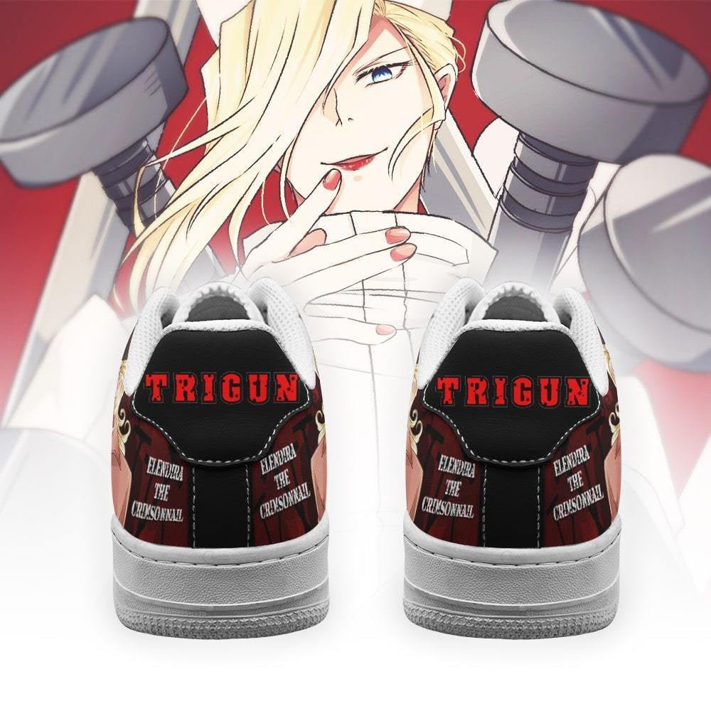 Baskets Anime Elendira the Crimsonnail en Cuir Chaussures Basses Unisexes Anime Manga