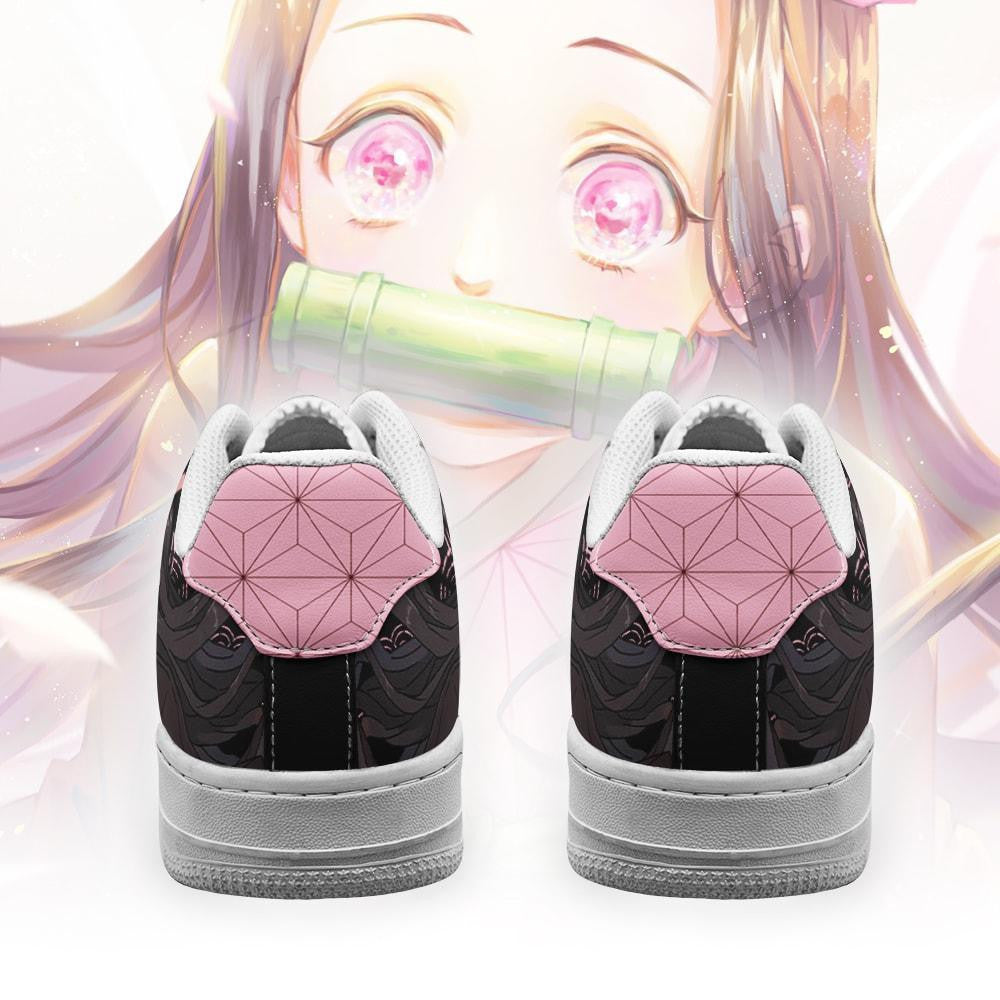 Baskets Anime Nezuko Kamado en Cuir Chaussures Basses Unisexes Demon Slayer