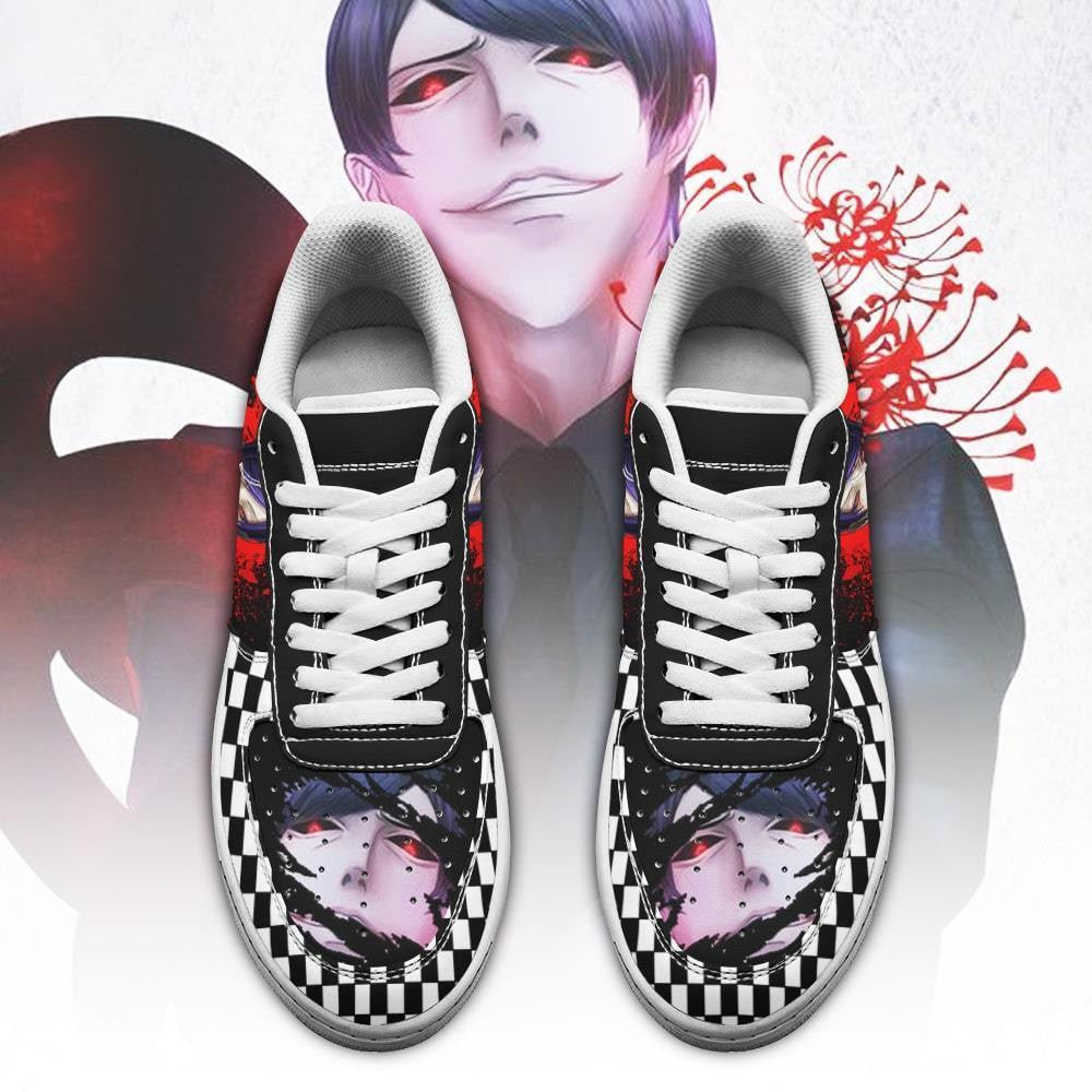 Baskets Anime Shuu Tsukiyama en Cuir Chaussures Basses Unisexes Anime Manga