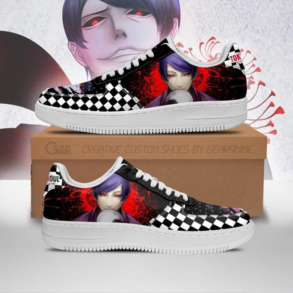 Baskets Anime Shuu Tsukiyama en Cuir Chaussures Basses Unisexes Anime Manga